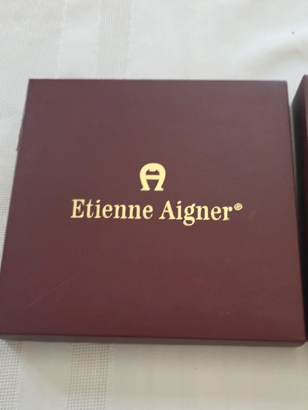 Etienne Aigner VTG Men’s Manicure Set Leather Case New In Box